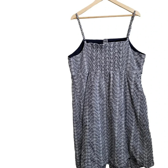 Marilyn Monroe Women's Gingham Embroidered Midi Button-Up Dress Size 20W - Picture 4 of 14